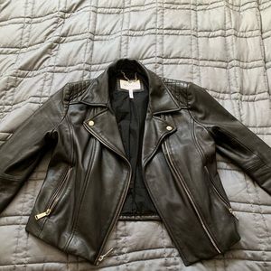 BCBGeneration genuine leather jacket
